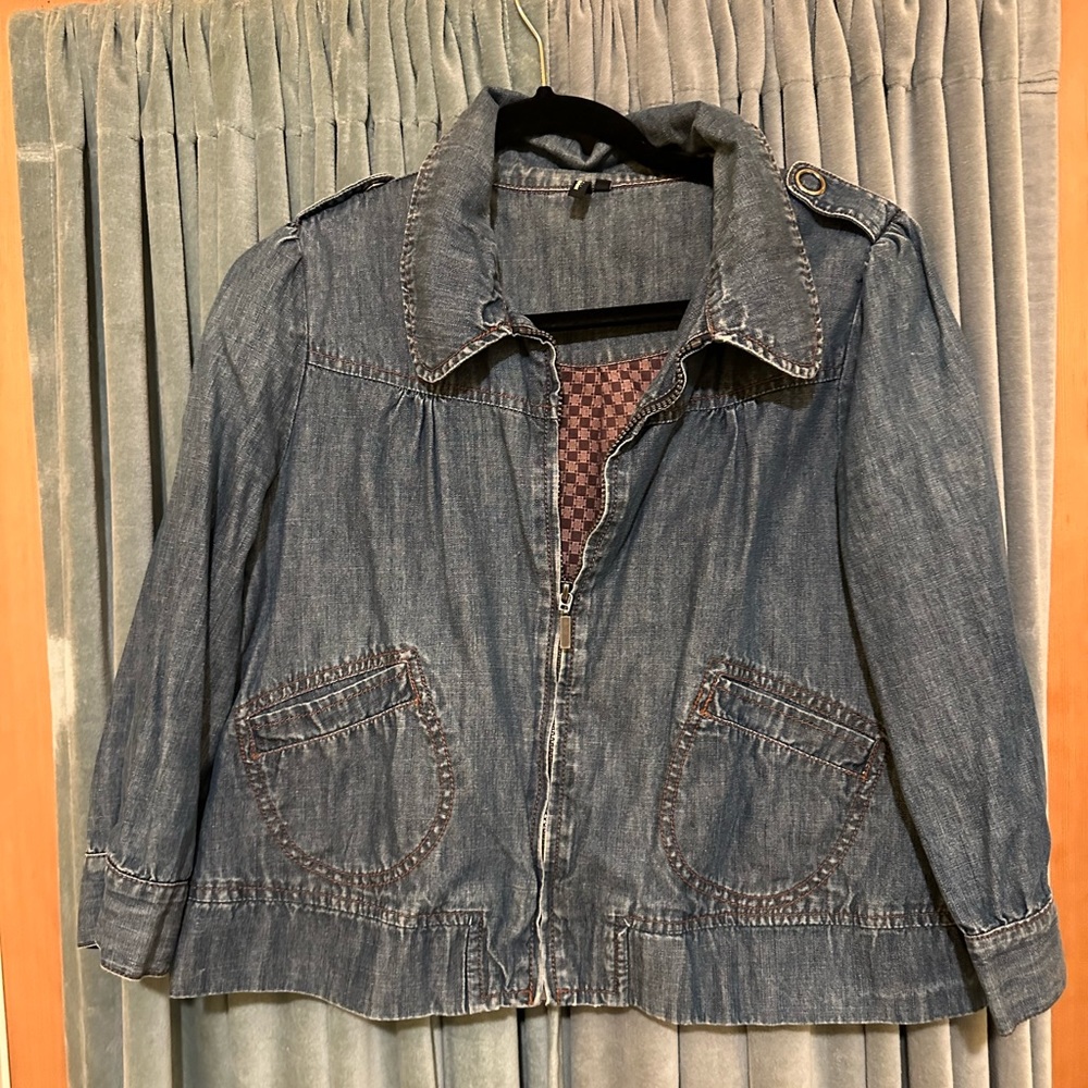 Jean jacket 3/4 sleeves